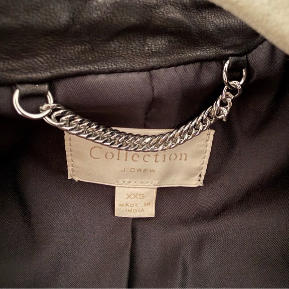 J.Crew Collection Leather Jacket - Picture 9 of 10